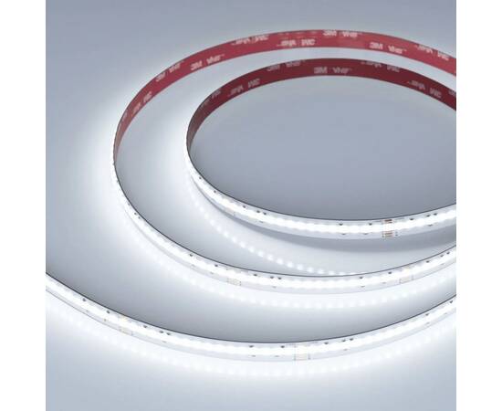 Светодиодная лента Arlight 15W/m 768LED/m CSPSMD холодный белый + разноцветный 5М COB-X768-12mm 24V, изображение 3