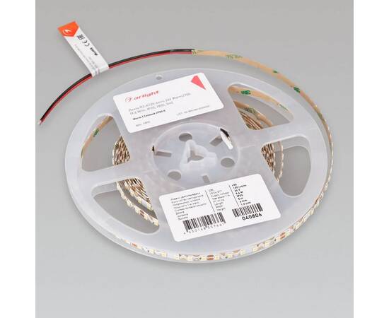 Светодиодная лента Arlight 9,6W/m 120LED/m 2835SMD теплый белый RZ-A120-6mm 24V 040806, изображение 5