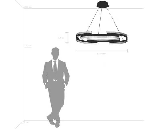 Подвесная светодиодная люстра Lightstar Rotonda 736333, изображение 2