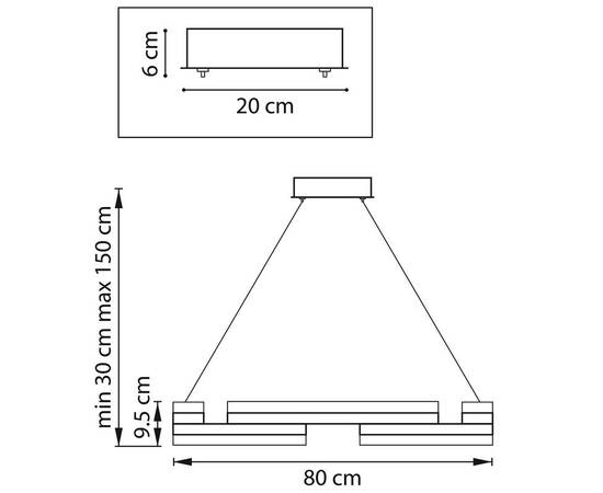 Подвесная светодиодная люстра Lightstar Rotonda 736333, изображение 6