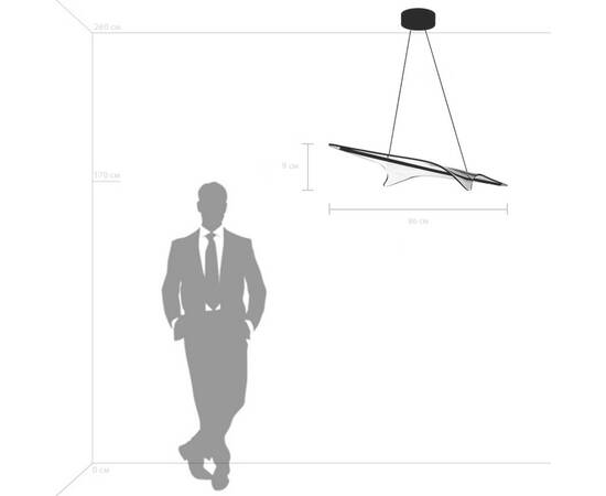 Подвесная светодиодная люстра Lightstar Varese 731313, изображение 2