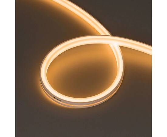 Гибкий неон Arlight 11W/m 156LED/m 2835SMD теплый белый 5M MOONLIGHT-TOP-U-A156-13x12mm 24V Warm2200