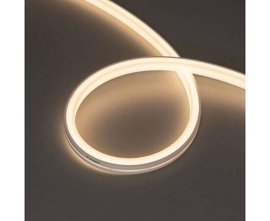 Гибкий неон Arlight 11W/m 156LED/m 2835SMD теплый белый 5M MOONLIGHT-TOP-U-A156-13x12mm 24V Warm3000