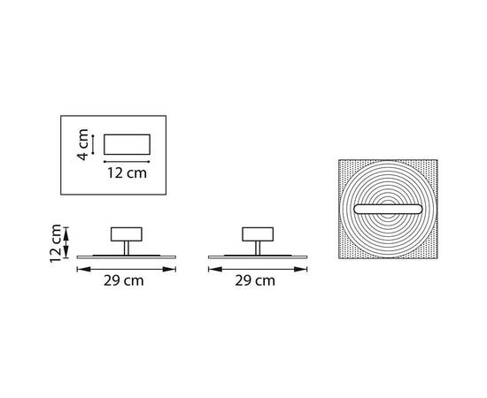 Потолочный светодиодный светильник Lightstar Acrile 738043, изображение 5