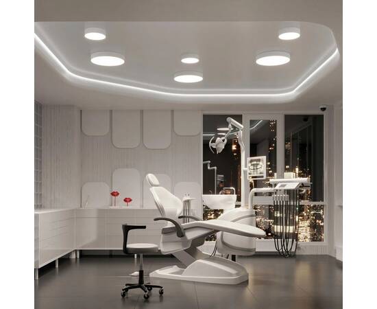 Накладной светодиодный светильник Arlight IM-FLOWER-EMERGENCY-3H-R280-15W Day4000-MIX (WH, 110 deg,, изображение 3