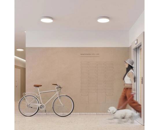 Накладной светодиодный светильник Arlight IM-FLOWER-EMERGENCY-3H-R280-15W Day4000-MIX (WH, 110 deg,, изображение 5