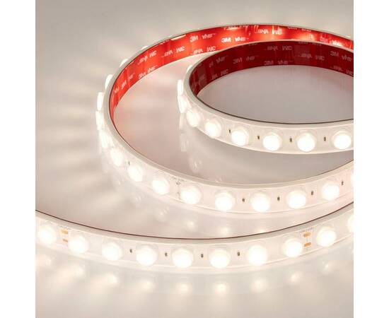 Светодиодная лента герметичная Arlight 21W/m 42LED/m 2835SMD теплый белый 5М FLT-PS-A42-23mm 24V 040, изображение 3