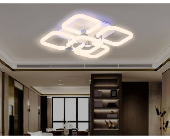 Потолочная светодиодная люстра Ambrella light Acrylica Original FA3861, изображение 9