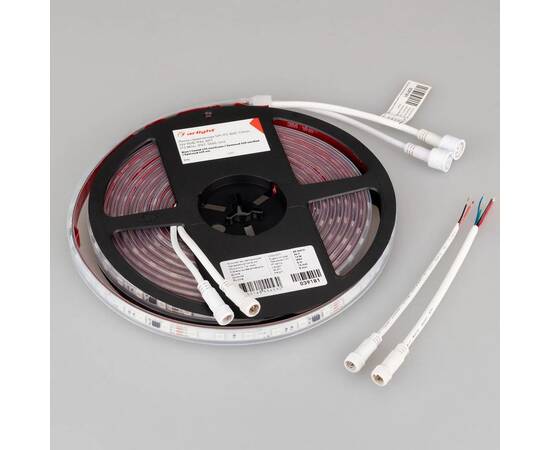 Светодиодная лента Arlight 12W/m 60LED/m 5060SMD разноцветный 5М SPI-PS-B60-12mm 24V 039181, изображение 5