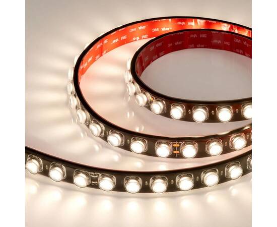 Светодиодная лента герметичная Arlight 21W/m 42LED/m 2835SMD теплый белый 5М FLT-PS-A42-BLACK-23mm 2, изображение 3