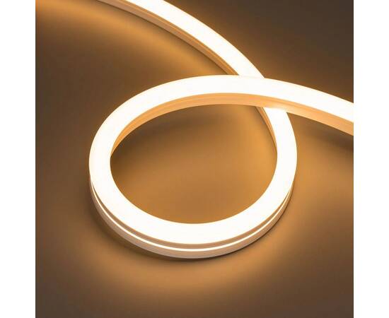 Гибкий неон Arlight 9,6W/m 140LED/m 2835SMD теплый белый 5M MOONLIGHT-SIDE-A140-12x24mm 24V Warm2200