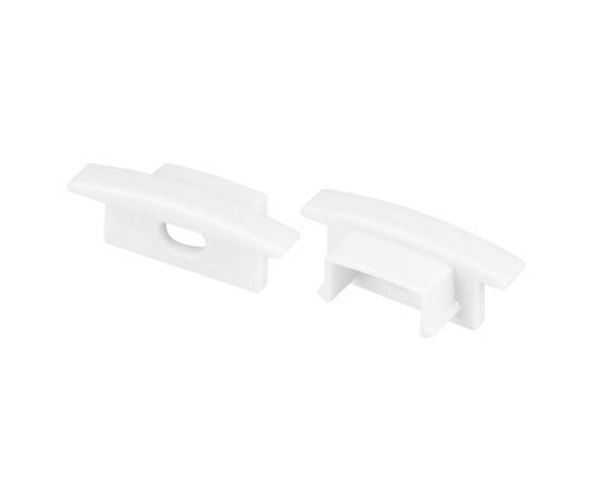 Заглушка Arlight 2 шт. LINE-2308-F с отверстием WHITE 044238