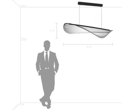 Подвесная светодиодная люстра Lightstar Varese 731403, изображение 2