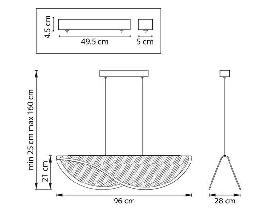 Подвесная светодиодная люстра Lightstar Varese 731403, изображение 6