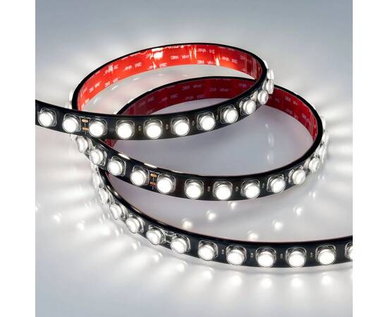 Светодиодная лента герметичная Arlight 21W/m 42LED/m 2835SMD холодный белый 5М FLT-PS-A42-BLACK-23mm, изображение 4