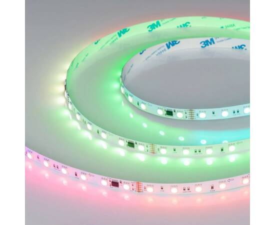 Светодиодная лента Arlight 14W/m 60LED/m 5060SMD разноцветный 5М DMX-B60-10mm 24V 039183, изображение 3