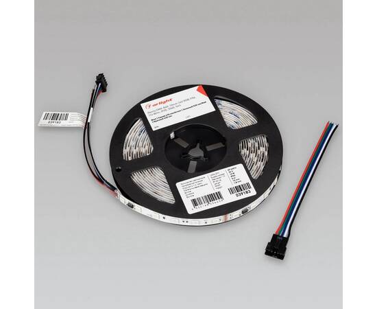 Светодиодная лента Arlight 14W/m 60LED/m 5060SMD разноцветный 5М DMX-B60-10mm 24V 039183, изображение 5