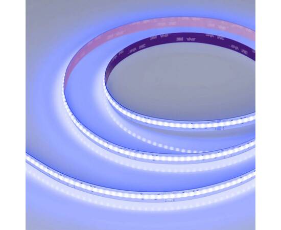 Светодиодная лента Arlight 15W/m 768LED/m CSPSMD теплый белый + разноцветный 5М COB-X768-12mm 24V 04, изображение 3