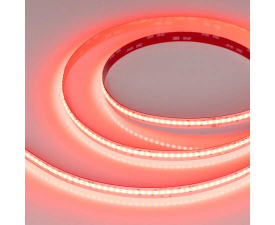 Светодиодная лента Arlight 15W/m 768LED/m CSPSMD теплый белый + разноцветный 5М COB-X768-12mm 24V 04, изображение 5