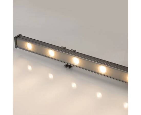 Линейный светодиодный прожектор Arlight AR-LINE-1000-12W Warm3000 (GR, 15x60 deg, 230V) 041728, изображение 3