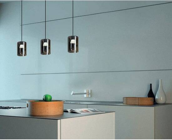 Подвесной светодиодный светильник Italline IT08-8027 black 3000K, изображение 3