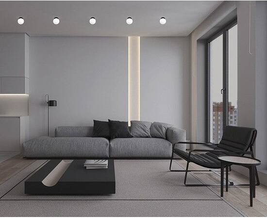 Встраиваемый светодиодный светильник Italline IT08-8026 black 3000K, изображение 3