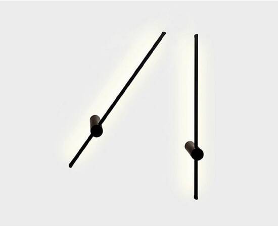 Настенный светодиодный светильник Italline IT08-8019 black, изображение 2