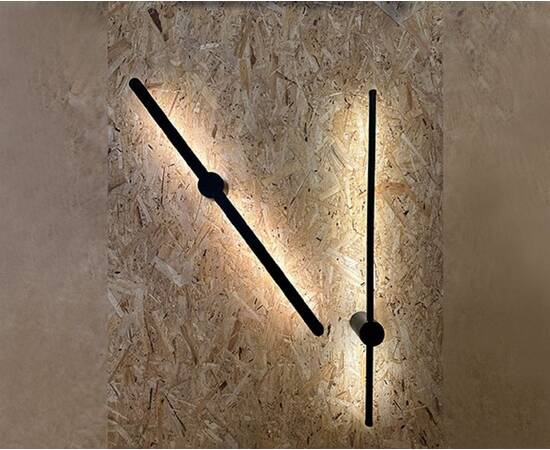 Настенный светодиодный светильник Italline IT08-8019 black, изображение 5