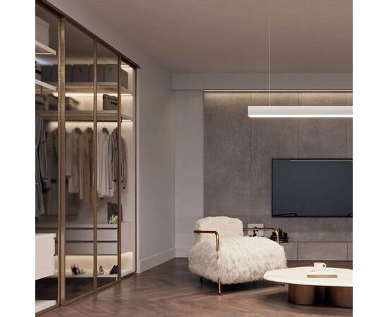 Профиль встраиваемый Arlight LINE-2315-F-2000 ANOD 044268, изображение 4