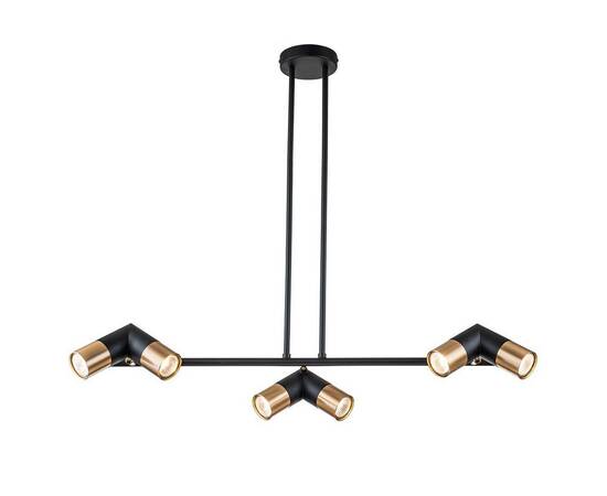 Подвесная люстра Indigo Doppio 11036/6R Black V000452