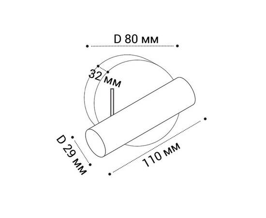 Светодиодный спот Italline IT08-8023 bronze 3000K, изображение 2