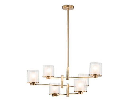 Подвесная люстра Indigo Bilancia 13023/6R Brass V000352, изображение 4