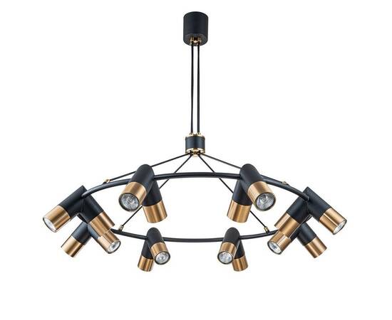 Подвесная люстра Indigo Doppio 11036/16P Black V000456, изображение 4