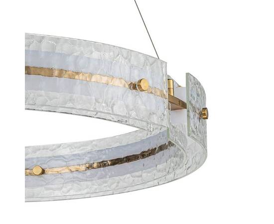 Подвесной светодиодный светильник Indigo Dualita 14018/1P Brass V000089L, изображение 2