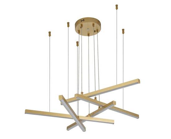 Подвесной светодиодный светильник Indigo Paralleli 14017/5P Gold V000087L
