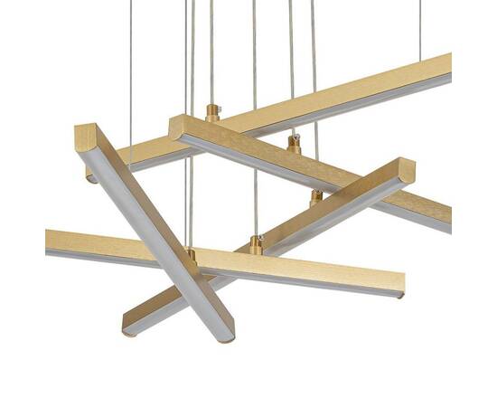 Подвесной светодиодный светильник Indigo Paralleli 14017/5P Gold V000087L, изображение 3