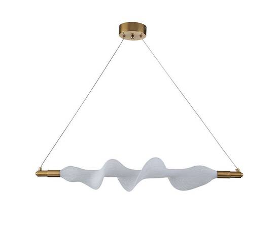 Подвесной светодиодный светильник Indigo Tornado 11044/A/1P Brass V000083L, изображение 4