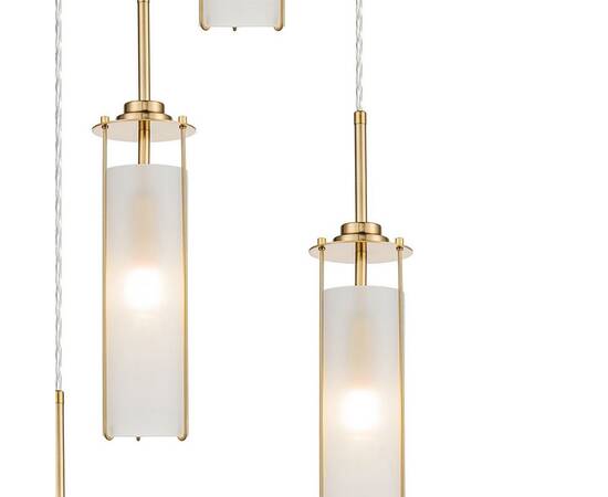 Подвесная люстра Indigo Torcia 11038/5PL Brass V000417, изображение 3