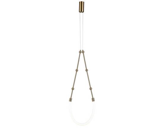 Подвесной светодиодный светильник Indigo Corda 14010/1P Brass V000062L