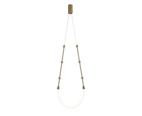 Подвесной светодиодный светильник Indigo Corda 14010/1P Brass V000062L, изображение 3