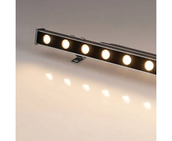 Линейный светодиодный прожектор Arlight AR-LINE-500-9W Warm3000 (GR, 15x60 deg, 230V) 041724, изображение 3