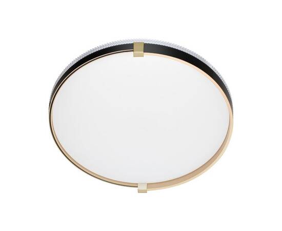 Настенно-потолочный светодиодный светильник Sonex Pale Olidi Black 7647/DL