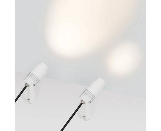 Уличный светодиодный светильник Arlight ALT-RAY-ZOOM-R52-8W Warm3000 (WH, 10-40 deg, 230V) 042676, изображение 2