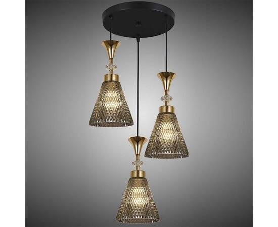 Подвесная люстра Reluce 02005-0.9-03 Smoke, изображение 3