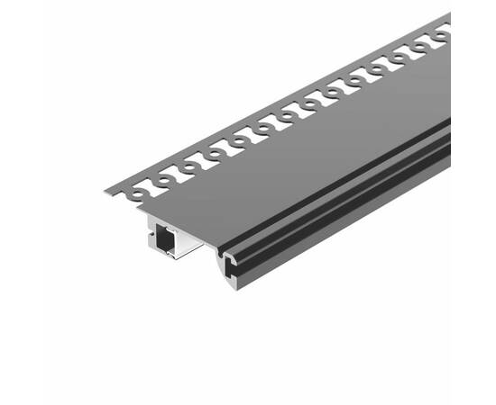 Профиль встраиваемый Arlight PLINTUS-FANTOM-L-2000 BLACK 041213, изображение 2