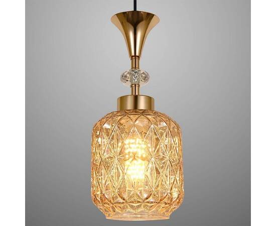 Подвесной светильник Reluce 02003-0.9-05L Amber, изображение 2