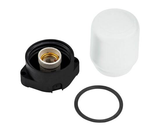 Потолочный влагозащищенный светильник для бань и саун Uniel UWL-K01R 60W/E27 IP65 Black UL-00011472, изображение 5