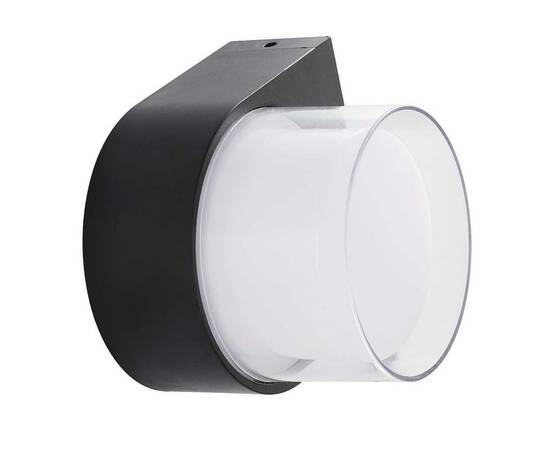 Уличный настенный светодиодный светильник Uniel ULU-P21A-5W/4000K IP65 Black UL-00010515