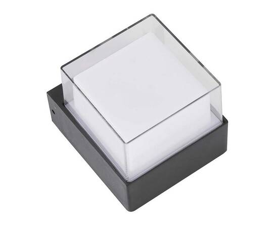 Уличный настенный светодиодный светильник Uniel ULU-P25A-5W/4000K IP65 Black UL-00010517