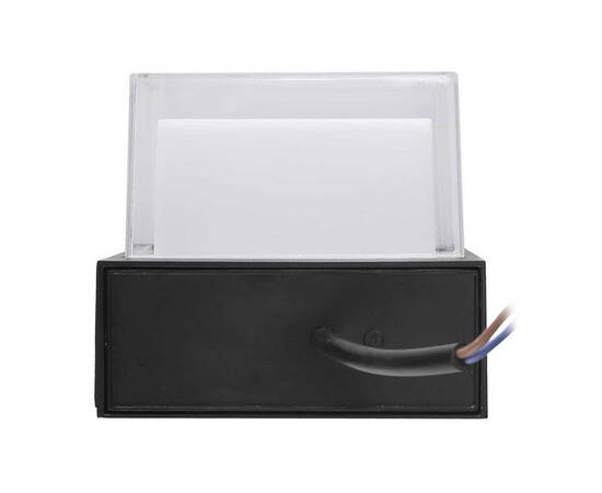 Уличный настенный светодиодный светильник Uniel ULU-P25A-5W/4000K IP65 Black UL-00010517, изображение 3